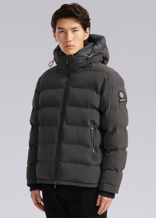 Banks Puffer Jacket Charcoal