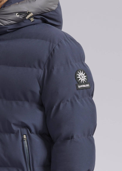 Banks Puffer Jacket-Sandbanks-Lewis Yates