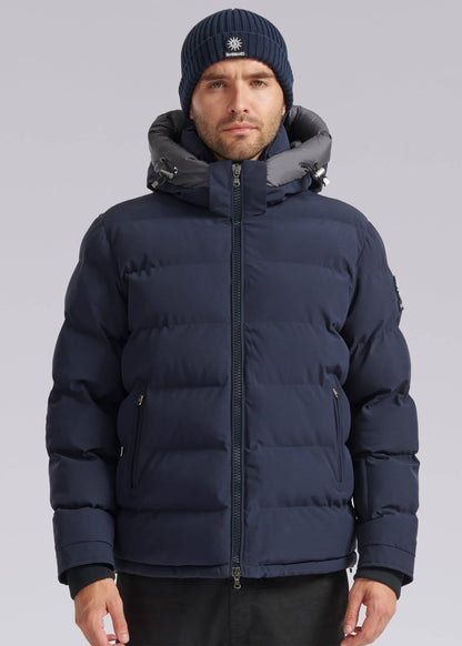 Banks Puffer Jacket-Sandbanks-Lewis Yates