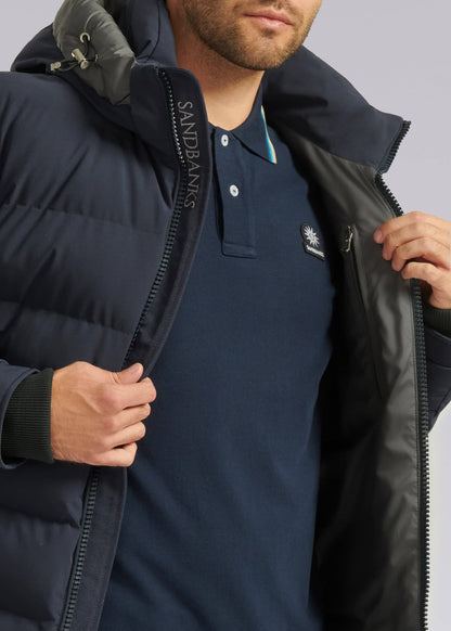 Banks Puffer Jacket-Sandbanks-Lewis Yates