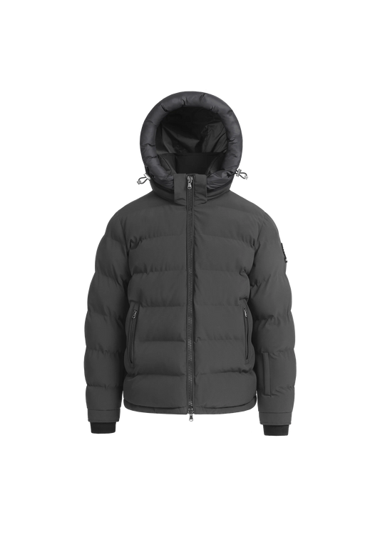 Banks Puffer Jacket Charcoal