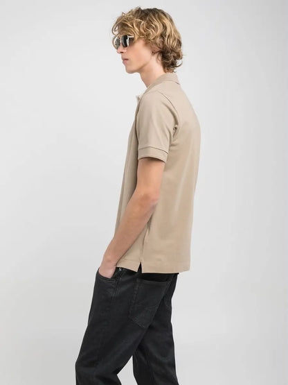 Contrast Placket Polo Shirt