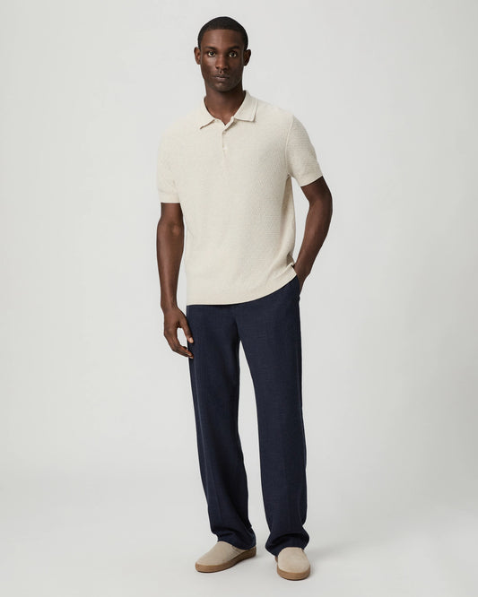 Tiano Linen Pant - Navy