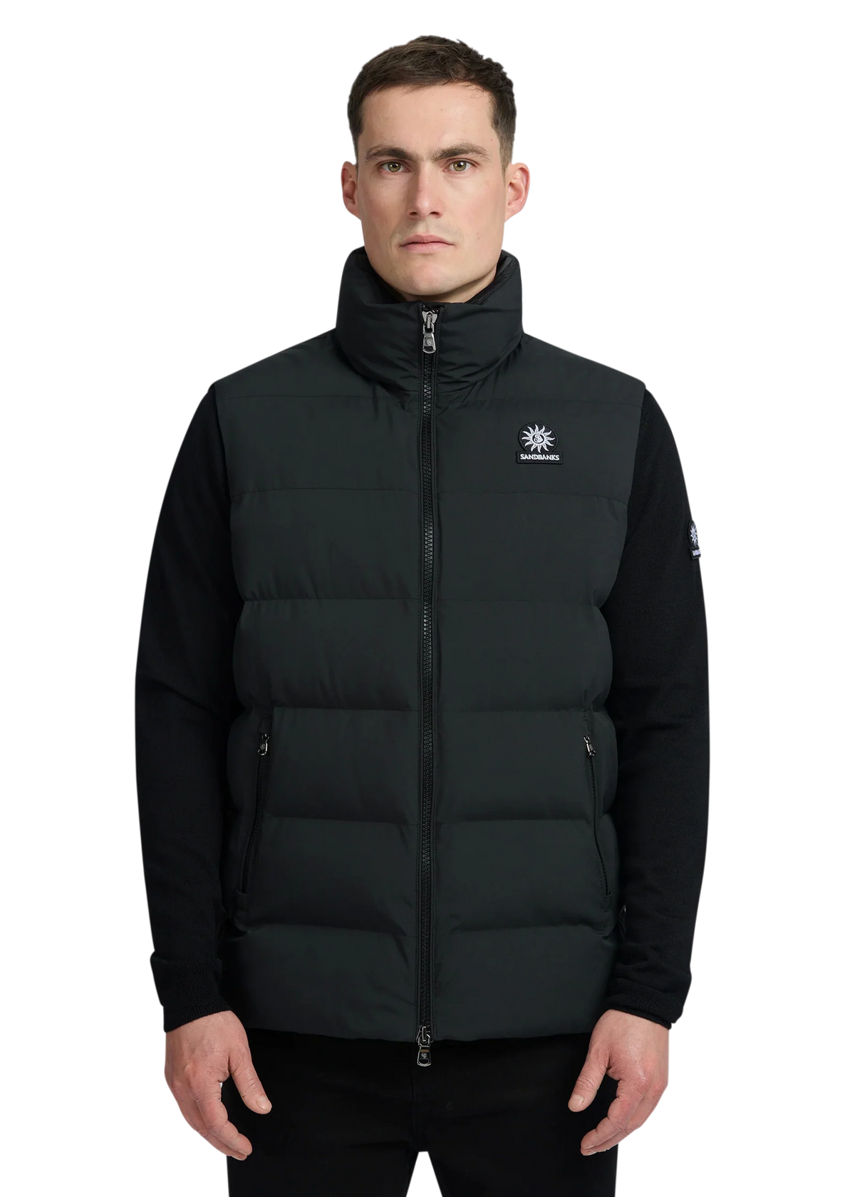 Sandbanks Clifftop Gilet - Black