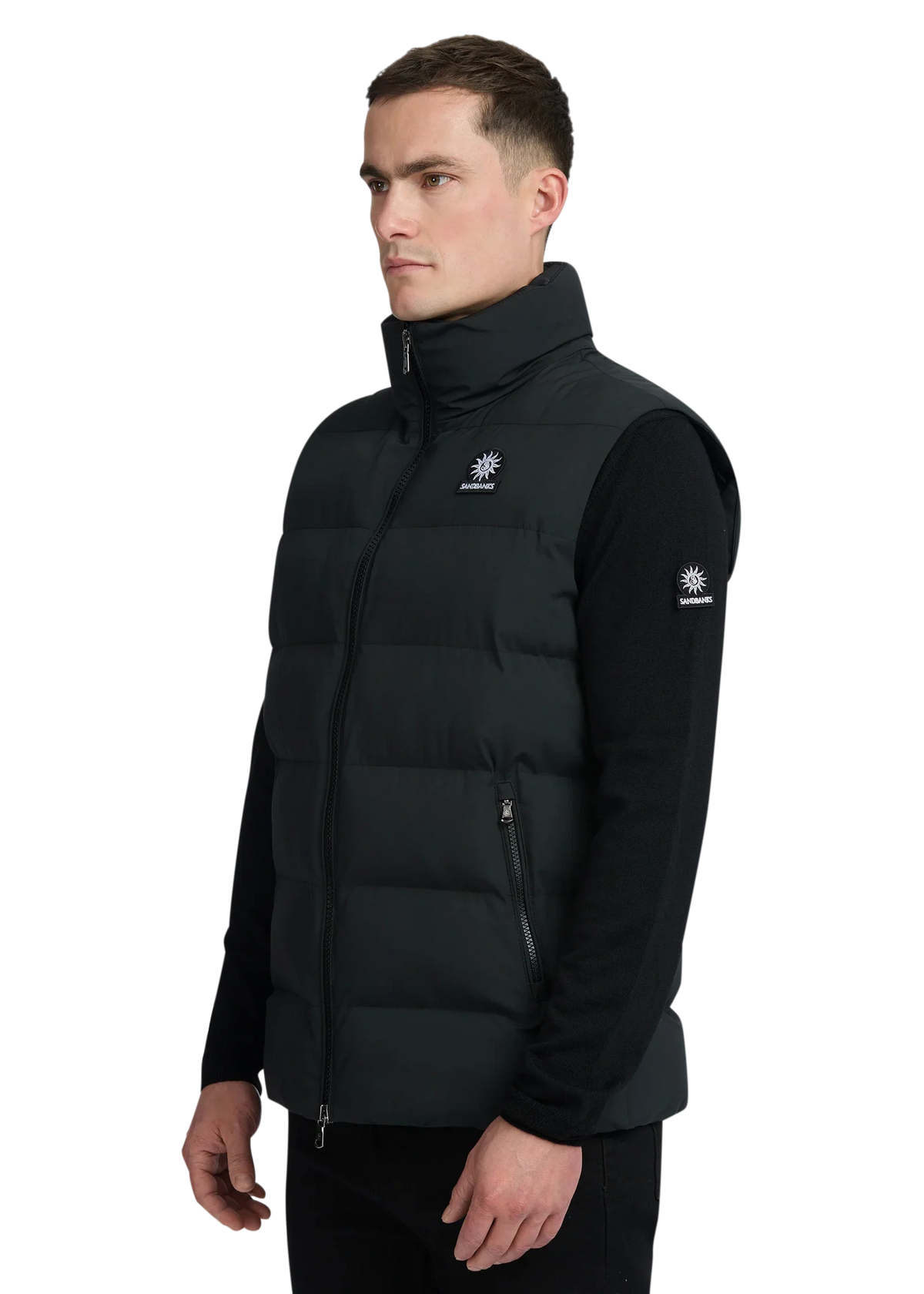 Sandbanks Clifftop Gilet - Black
