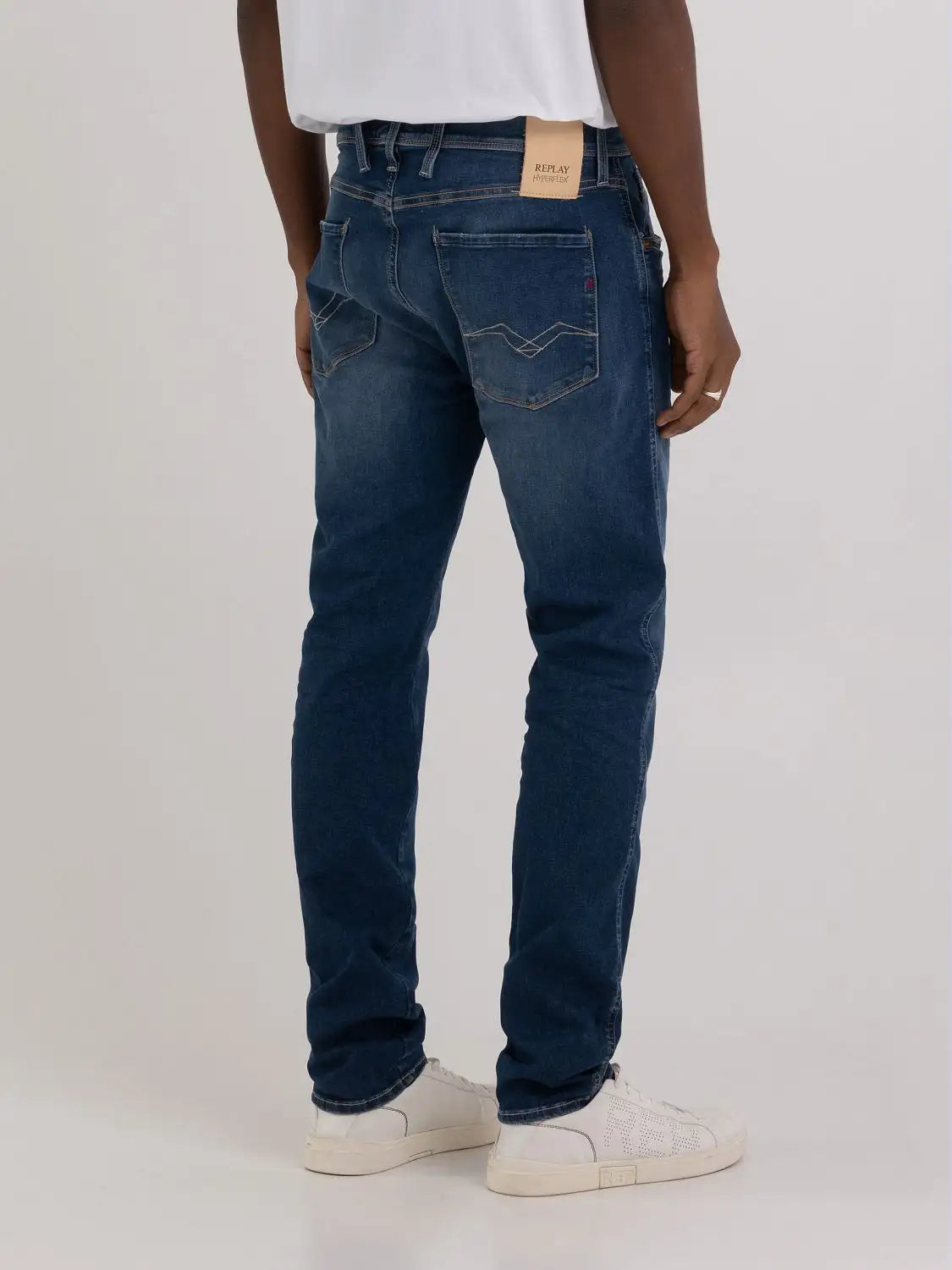 Hyperflex Re-Used Mid Blue Jeans