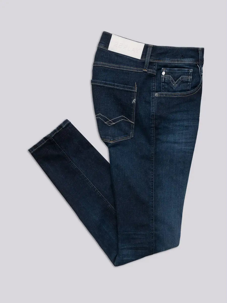 Hyperflex Re-Used Dark Blue Jeans