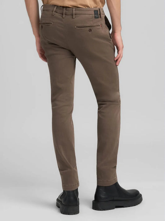 Zeumar Slim Fit Chino - Brown