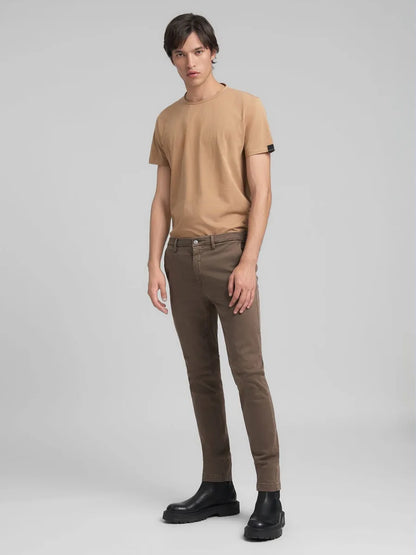 Zeumar Slim Fit Chino - Brown