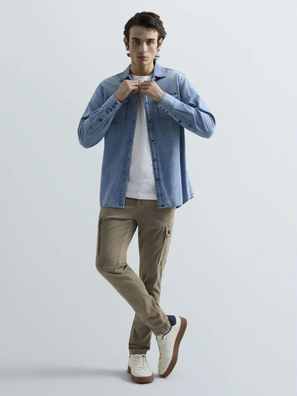 Jaan Slim Fit Cargo Jean