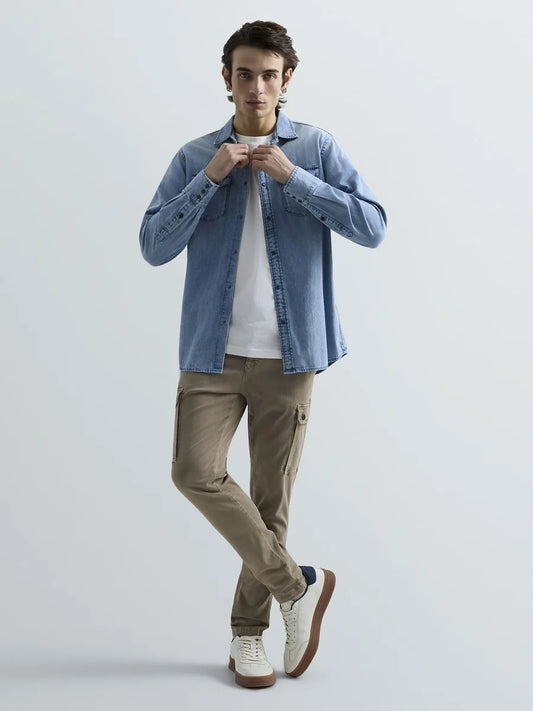 Jaan Slim Fit Cargo Jean