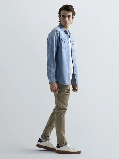 Jaan Slim Fit Cargo Jean