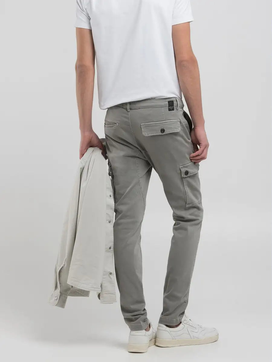 Jaan Slim Fit Cargo Grey