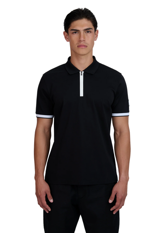 Silicone Zip Polo Shirt