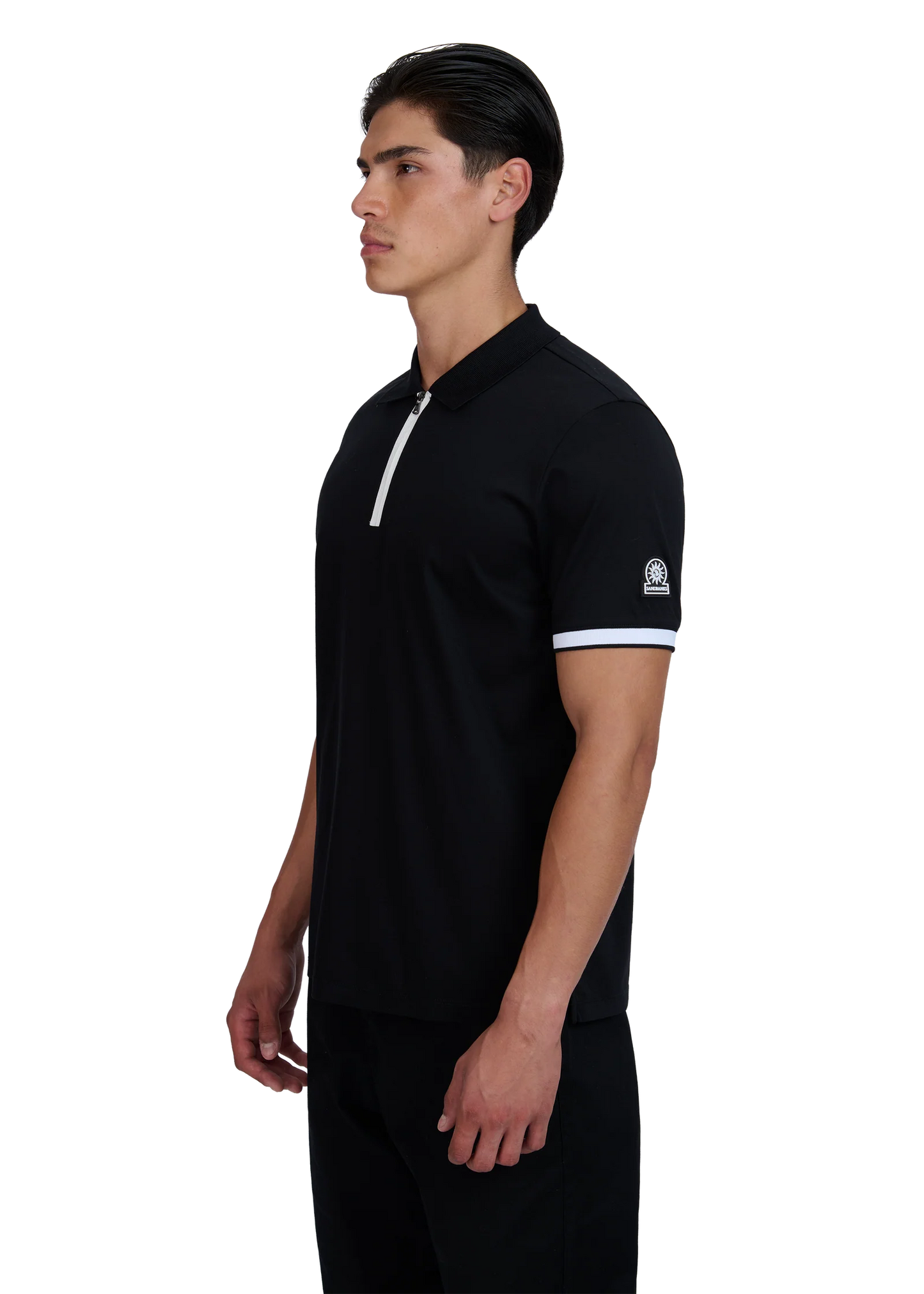 Silicone Zip Polo Shirt