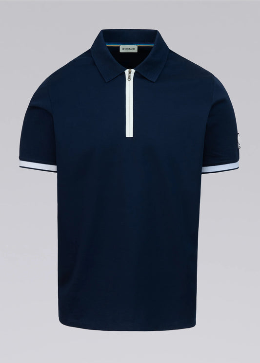 Silicone Zip Polo Shirt