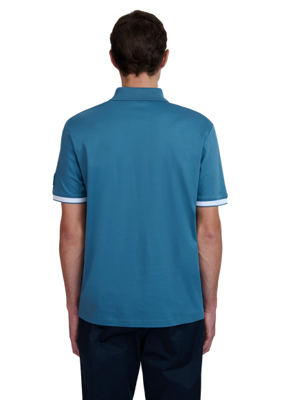 Silicone Zip Polo Shirt