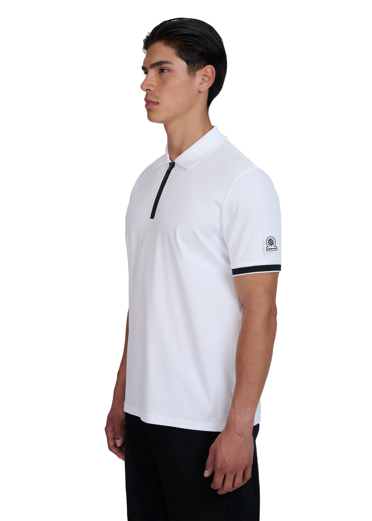 Silicone Zip Polo Shirt