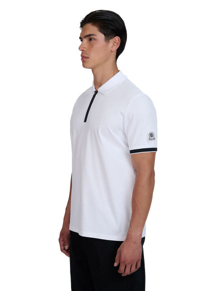 Silicone Zip Polo Shirt