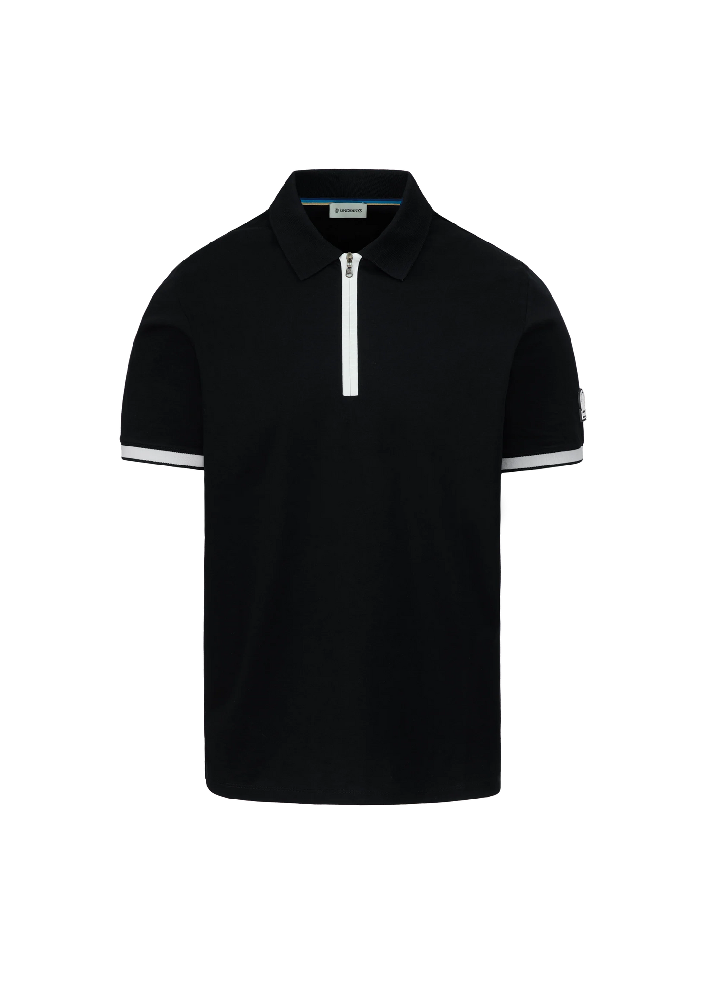 Silicone Zip Polo Shirt