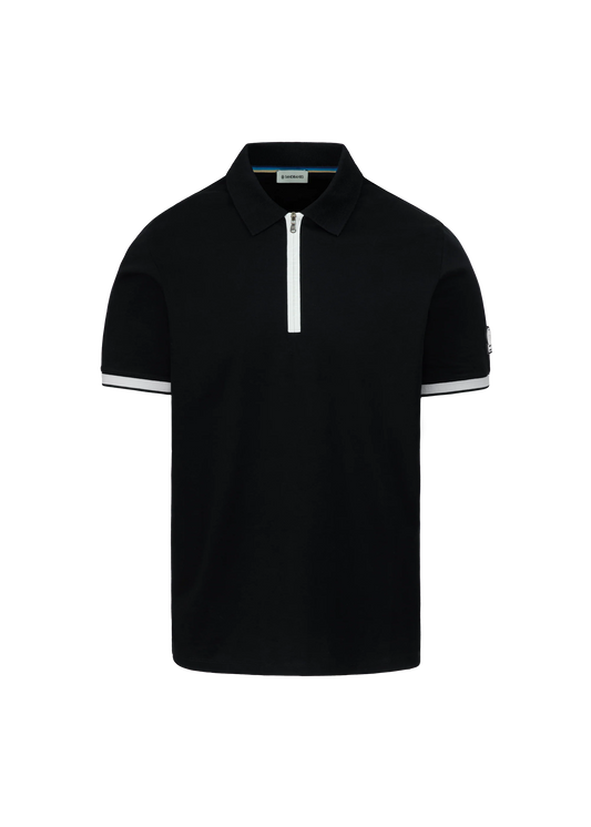 Silicone Zip Polo Shirt