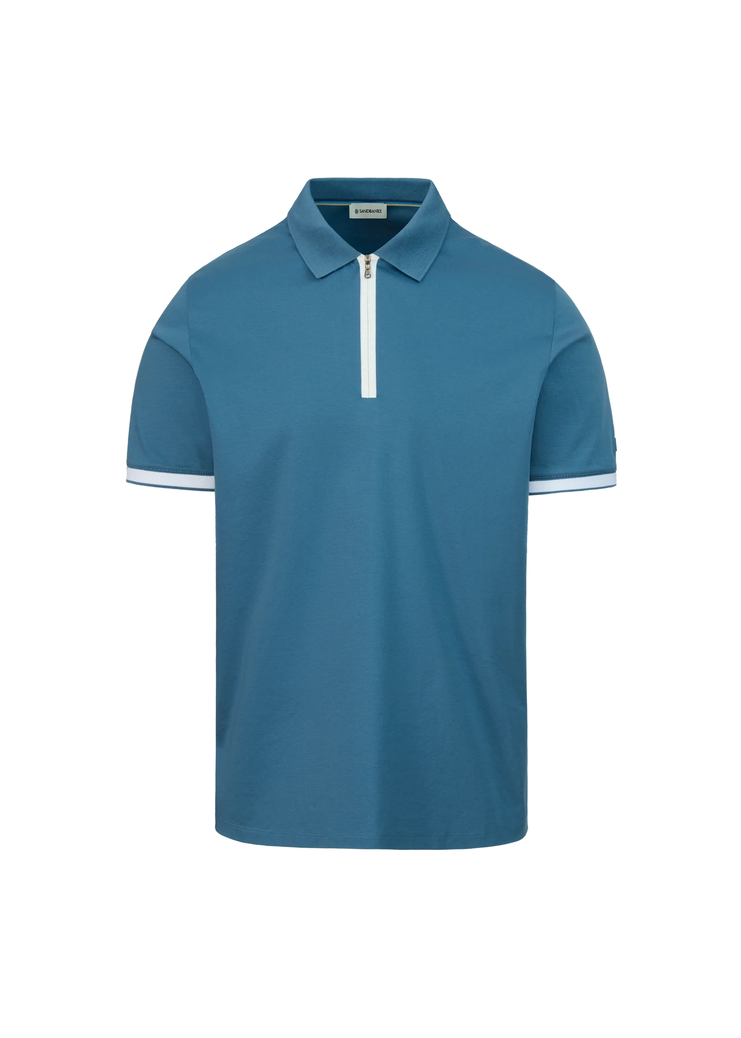 Silicone Zip Polo Shirt