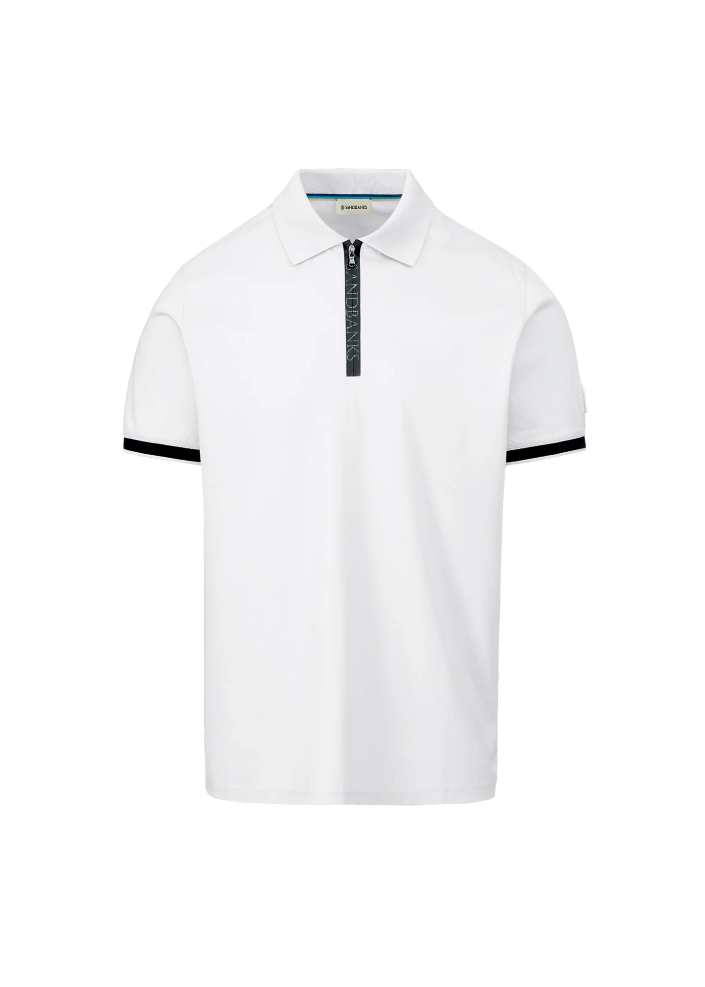 Silicone Zip Polo Shirt