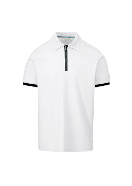Silicone Zip Polo Shirt