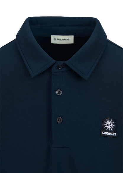 Modal Long Sleeve Polo