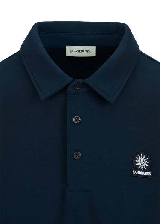 Modal Long Sleeve Polo