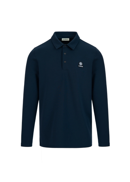 Modal Long Sleeve Polo