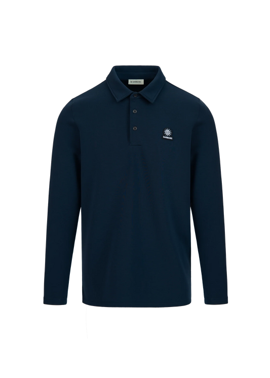 Modal Long Sleeve Polo