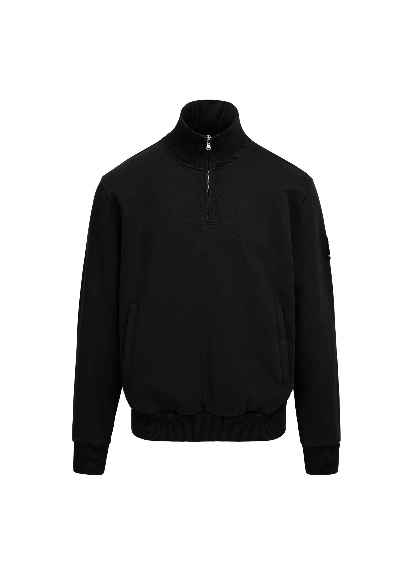 Badge Logo Quarter Zip Sweat