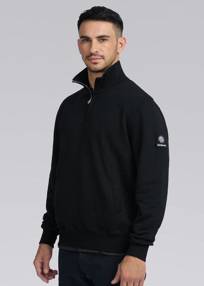 Badge Logo Quarter Zip Sweat