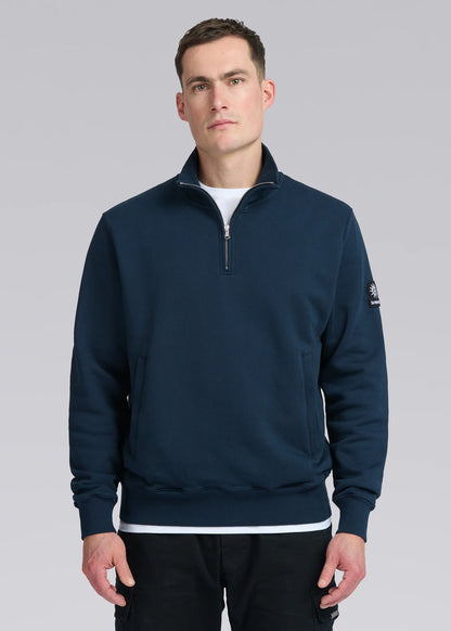 Badge Logo Quarter Zip Sweat