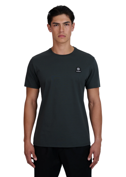 Sandbanks Badge Logo T-Shirt - Anthracite