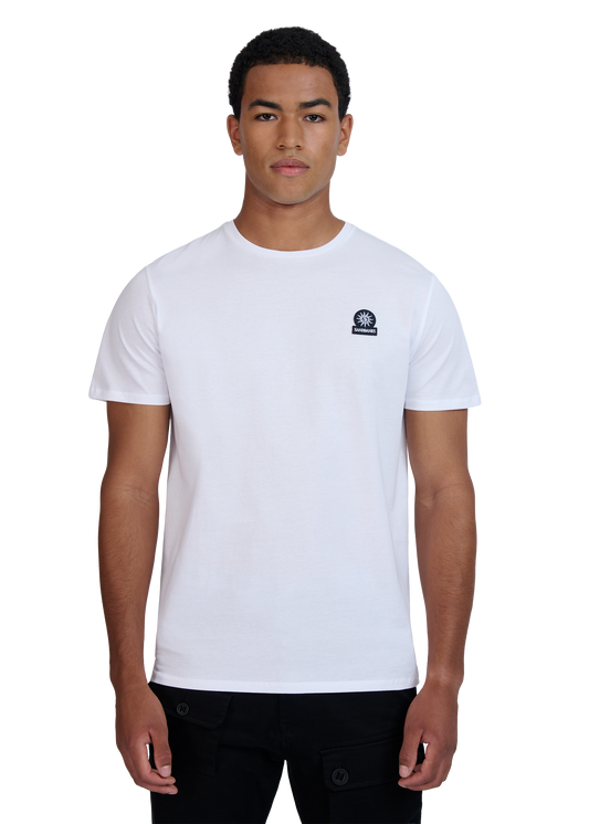 Sandbanks Badge Logo T-Shirt - White