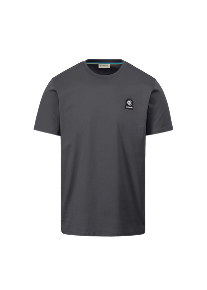 Sandbanks Badge Logo T-Shirt - Anthracite