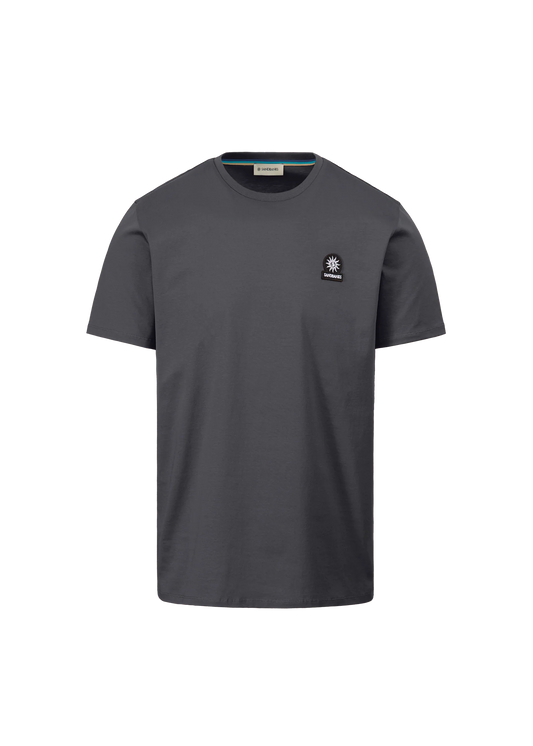 Sandbanks Badge Logo T-Shirt - Anthracite