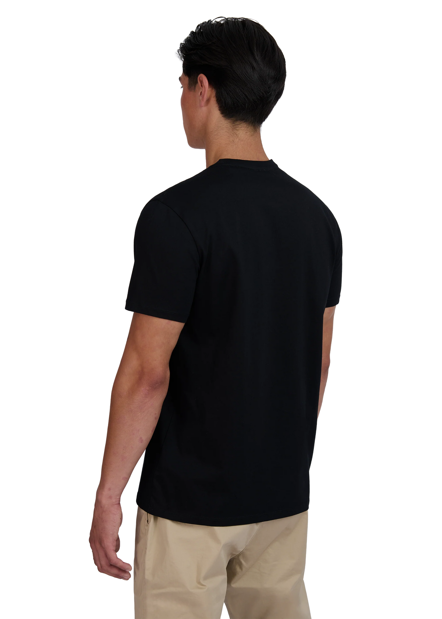 Rubberised Badge T-Shirt Black