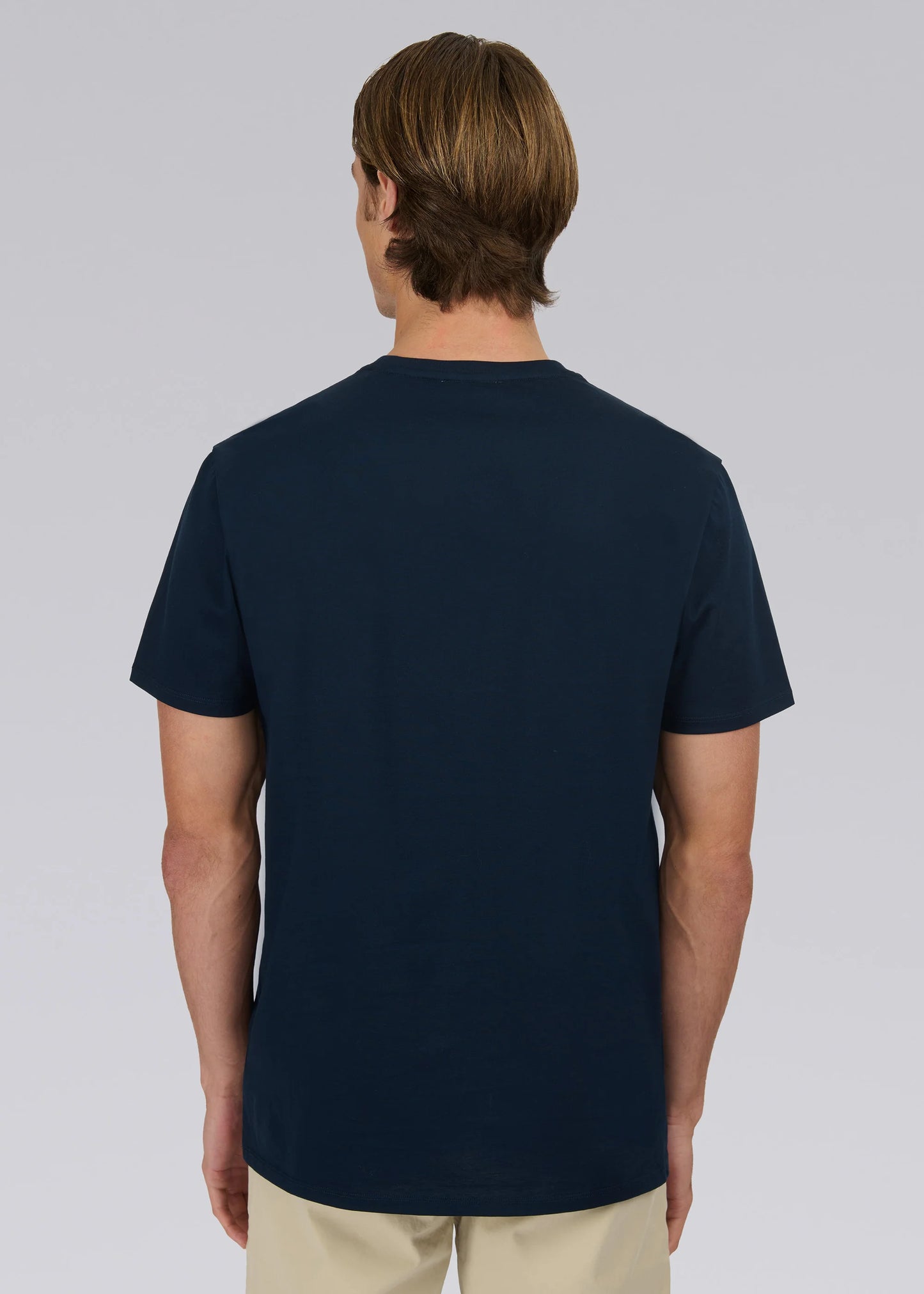 Rubberised Badge T-Shirt Navy