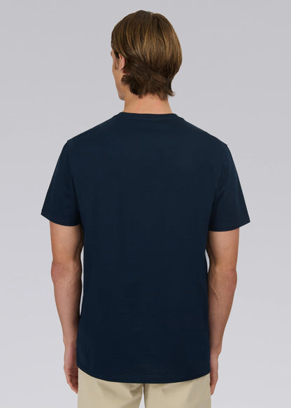 Rubberised Badge T-Shirt Navy