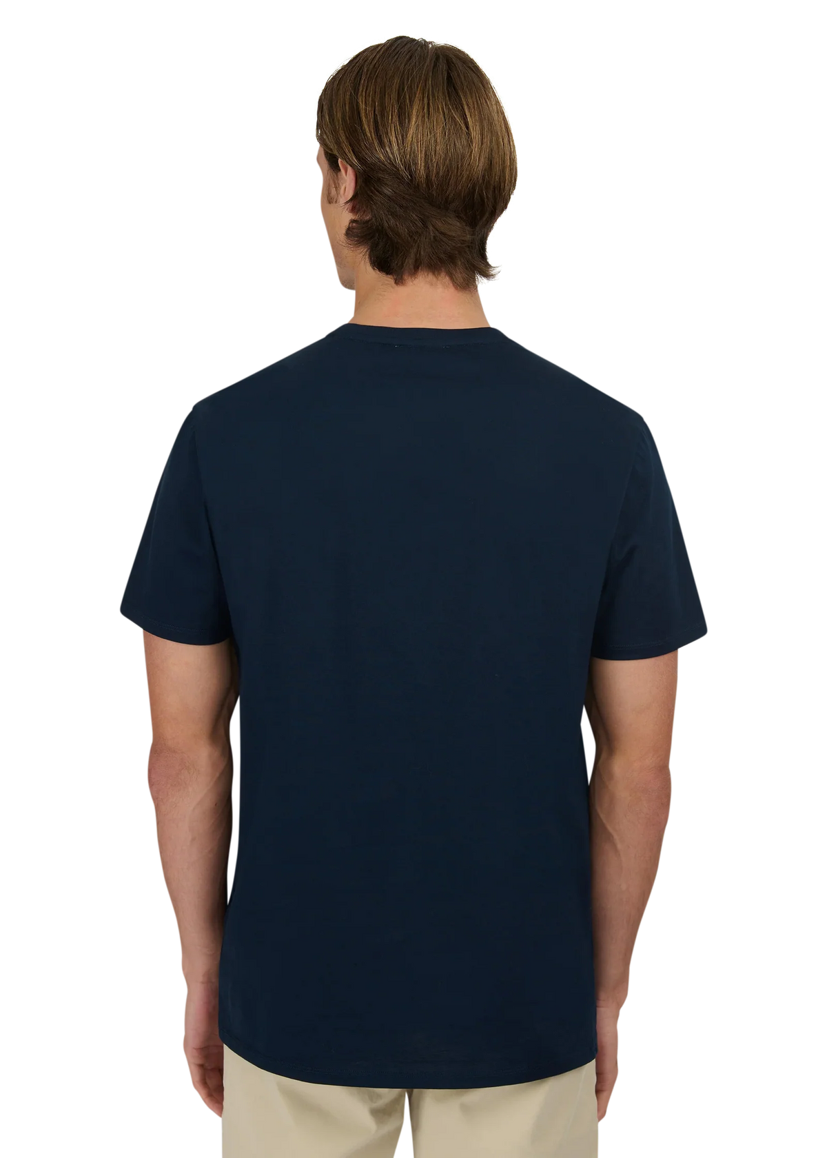 Sandbanks Rubber Badge T-Shirt - Navy