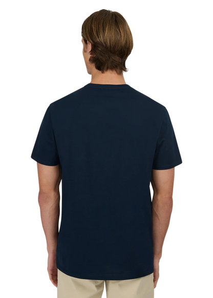 Sandbanks Rubber Badge T-Shirt - Navy