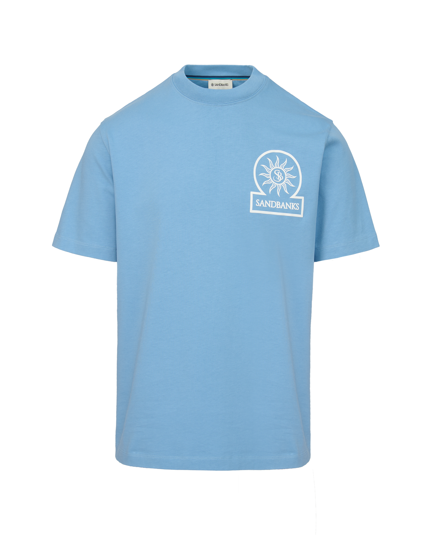 Relaxed Double Jersey T-shirt - Dusty Blue
