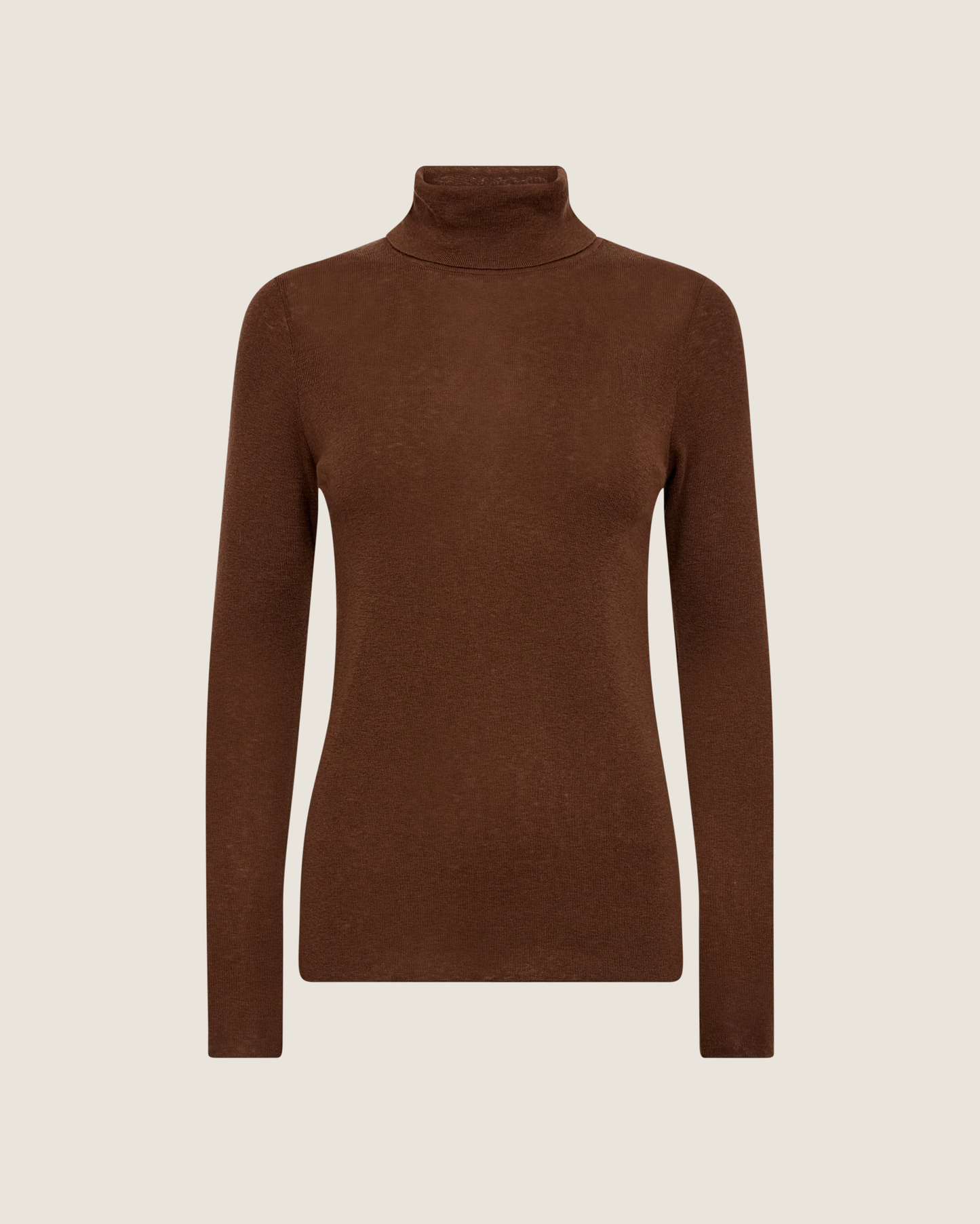 MMBouch Roll-Neck Jumper Brown