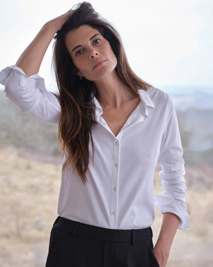 MMTina Jersey Shirt White
