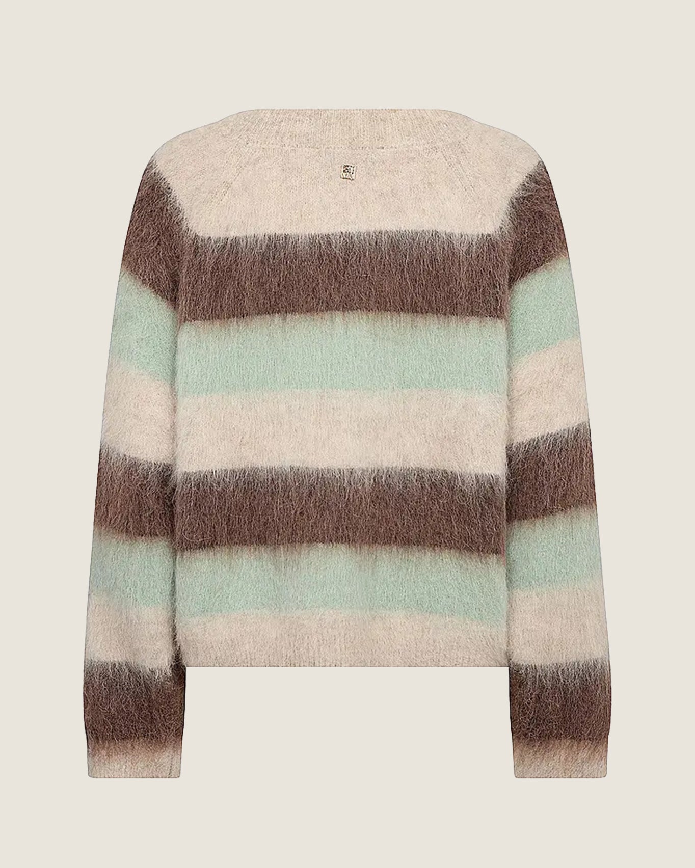 MMSuvi Stripe Jumper Green