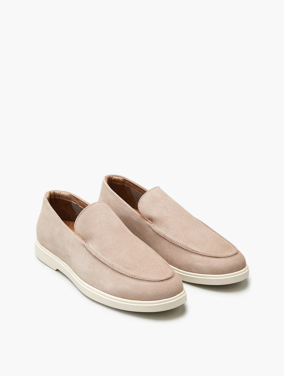 Miguel Truffle Suede Loafers