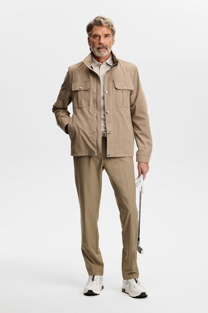 Mitch Pant Micro High Stretch - Brindle